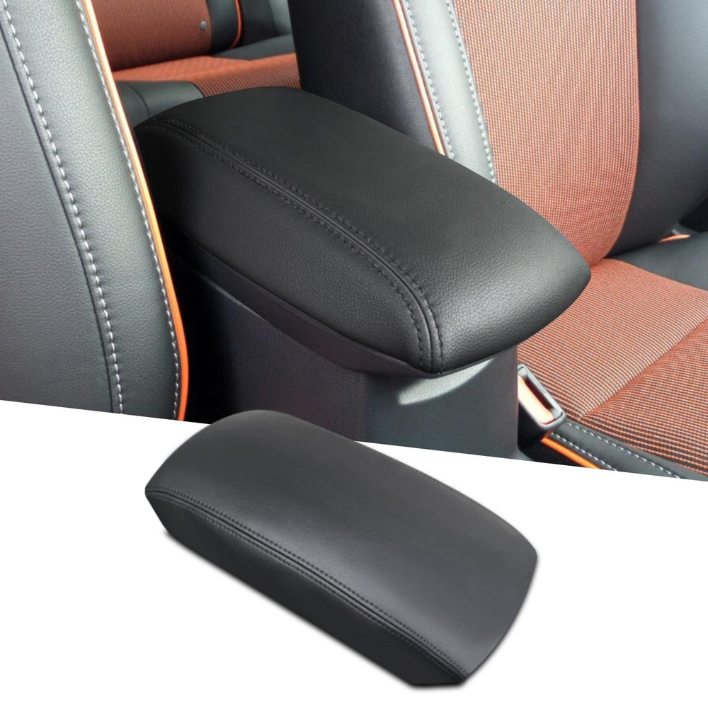 ANMOSVO center console cover on a 2014-2019 Toyota Corolla, showing precise fit and premium look.