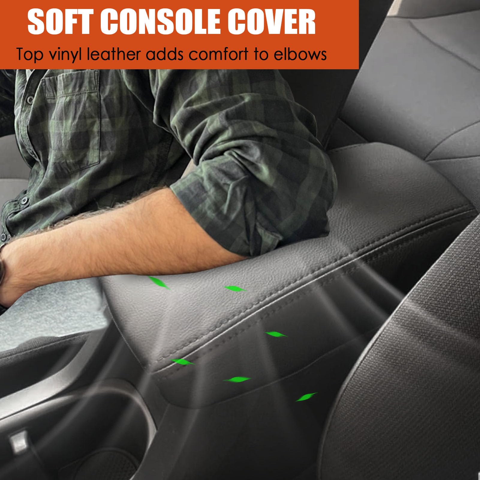 ANMOSVO center-console cover 2020-2026-corolla ensures precise fit for multiple body styles