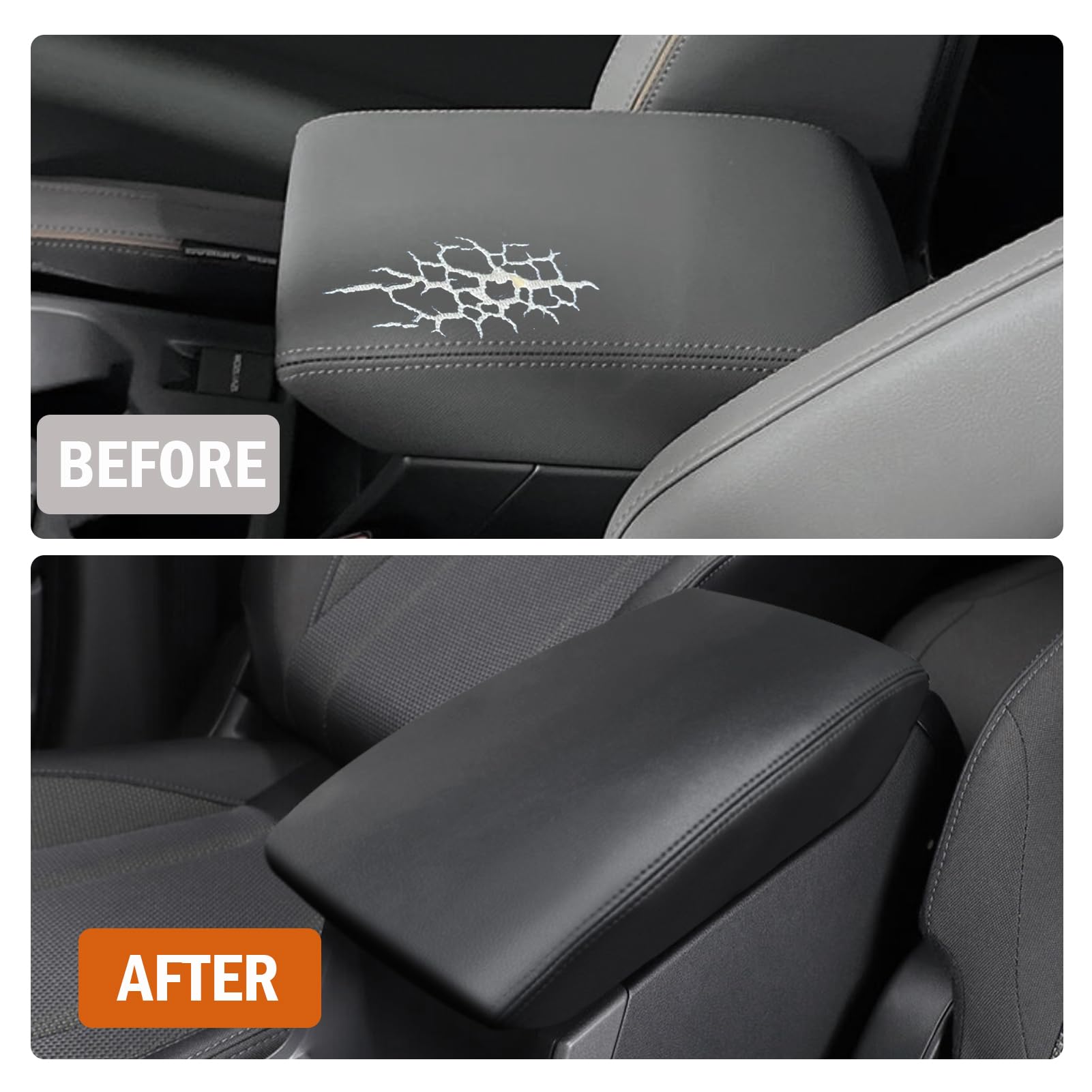 ANMOSVO Altima center console cover material detail for scratch resistance.