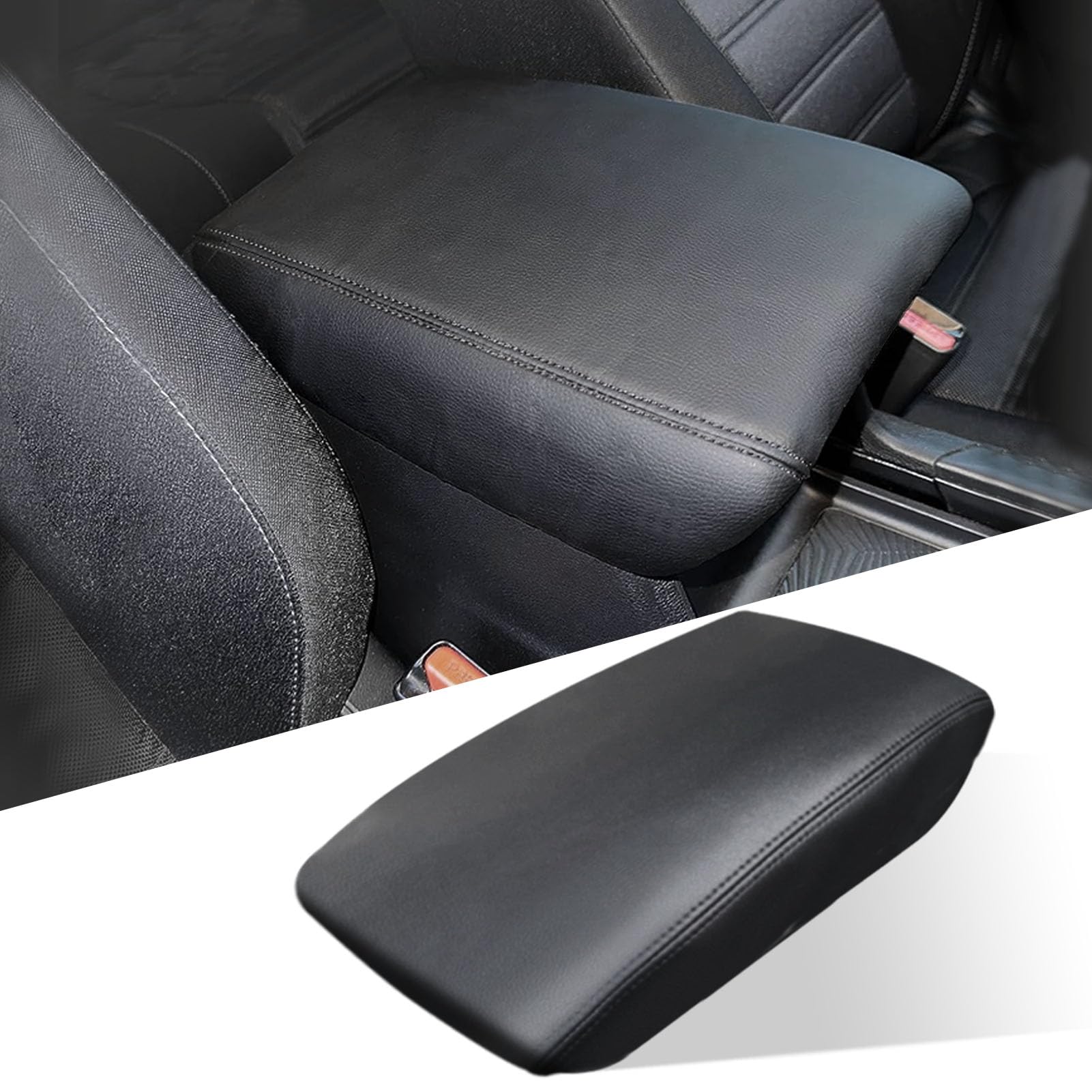 ANMOSVO Honda CR-V center console cover in black protecting against scratches