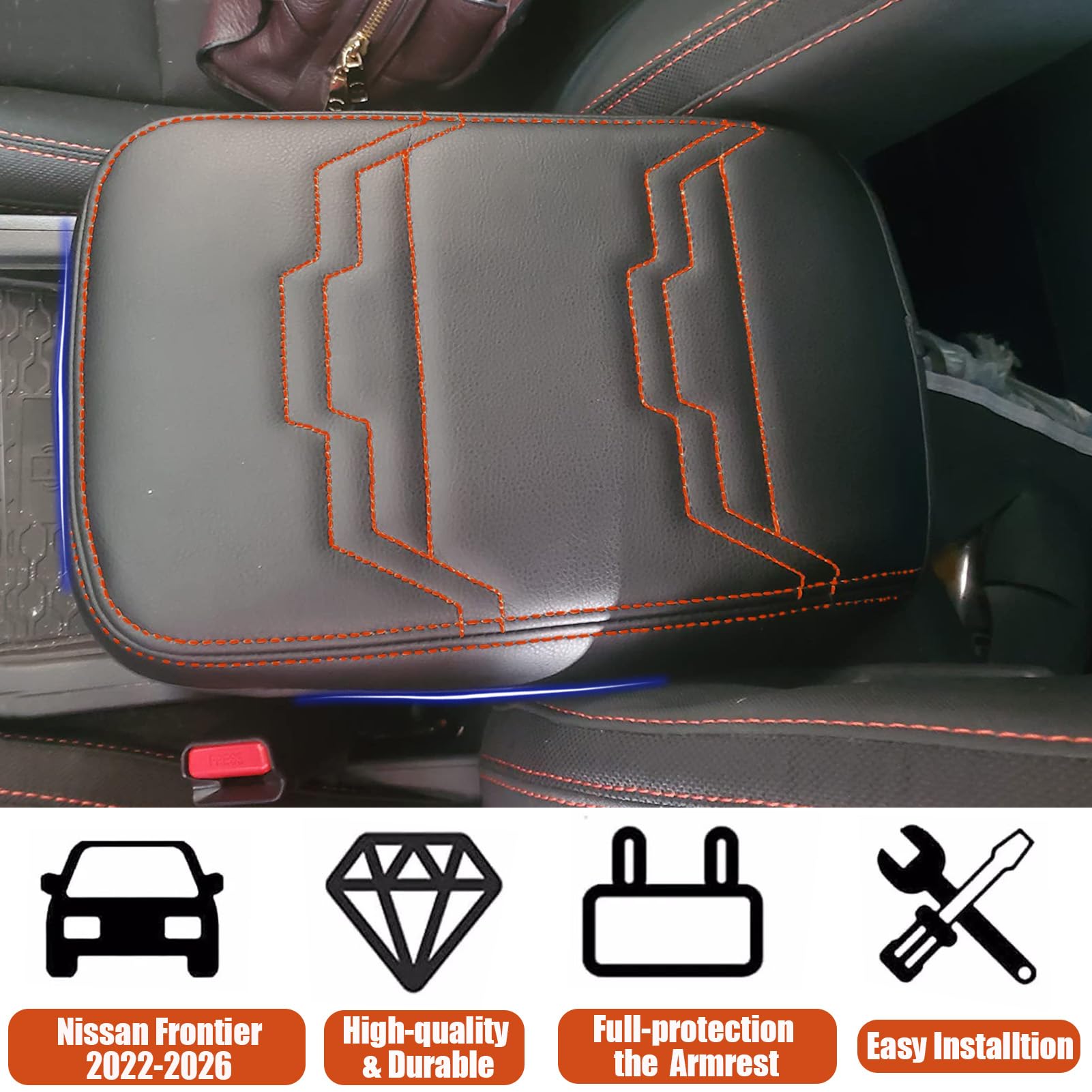 ANMOSVO leather-like microfiber surface is easy to wipe clean.