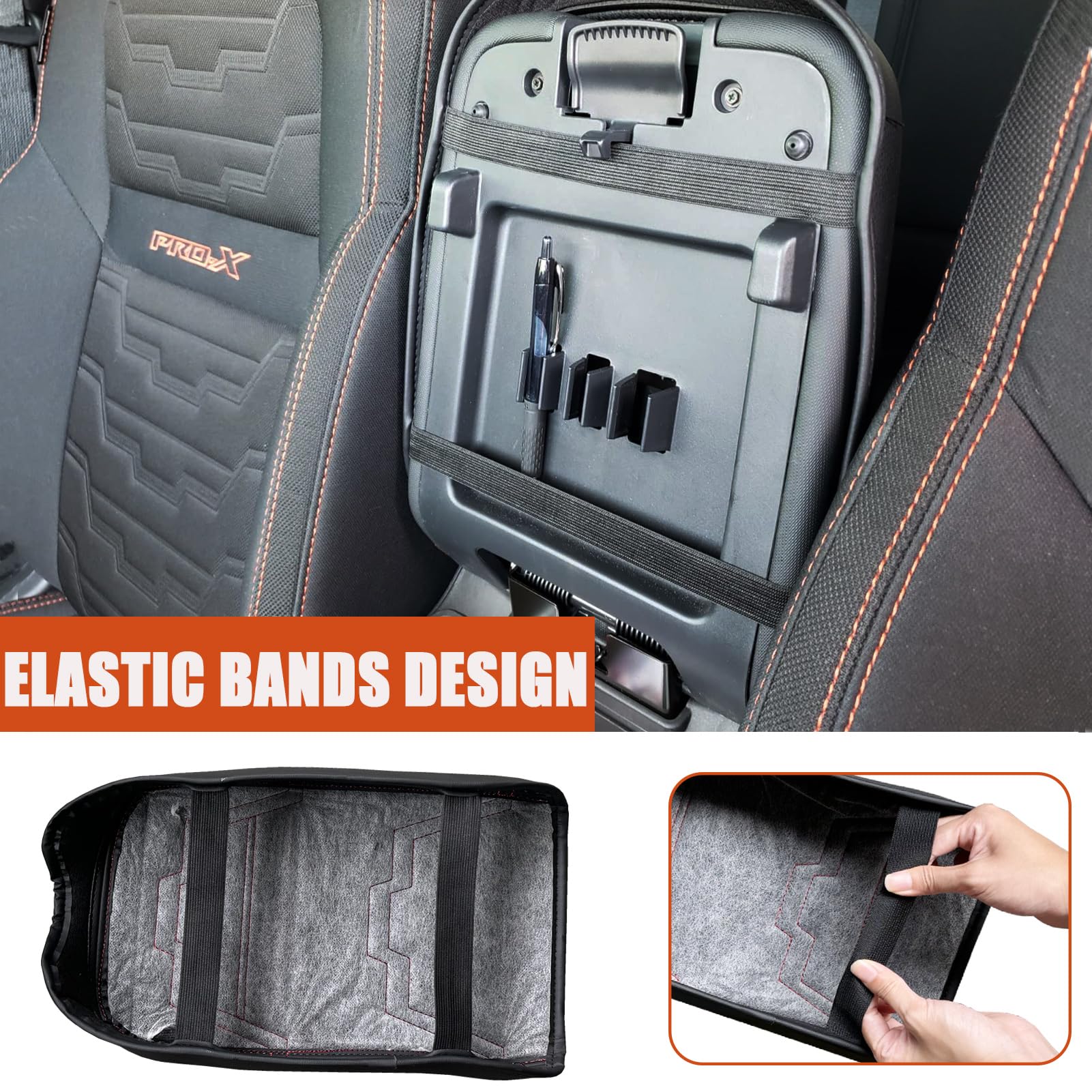 ANMOSVO quick-install elastic bands keep the cover in place.
