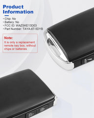 ANODZU CX3/CX5/CX9 remote shell side view shows precise fit for Mazda keys