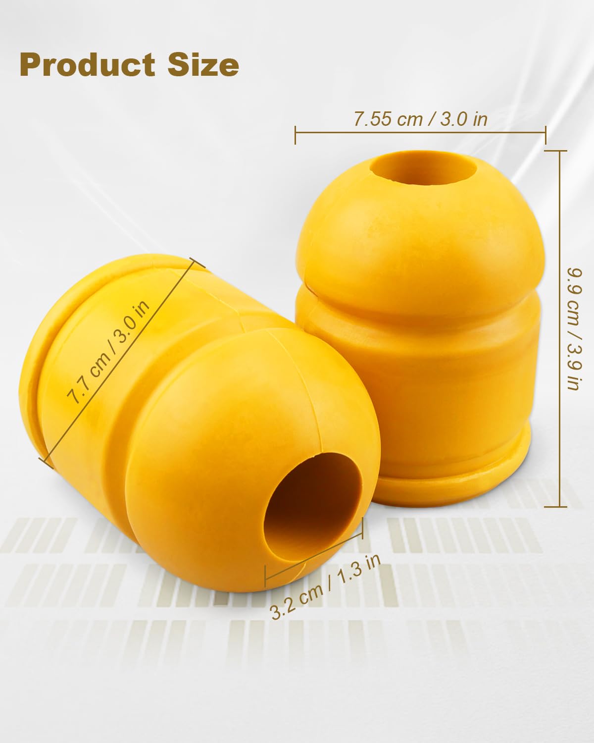 ANODZU polyurethane foam bumper closeup highlights durable, heavy-duty construction