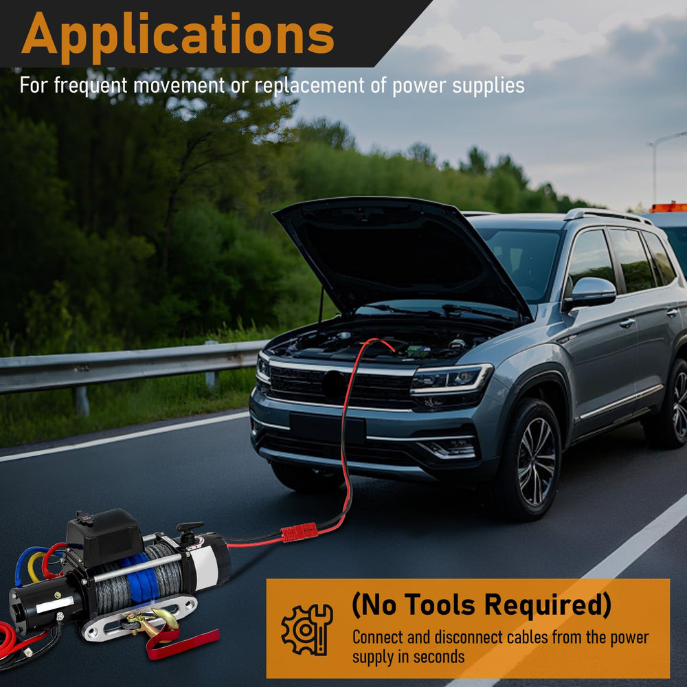 Anrain heavy-duty snap design supports quick, safe winch operation.