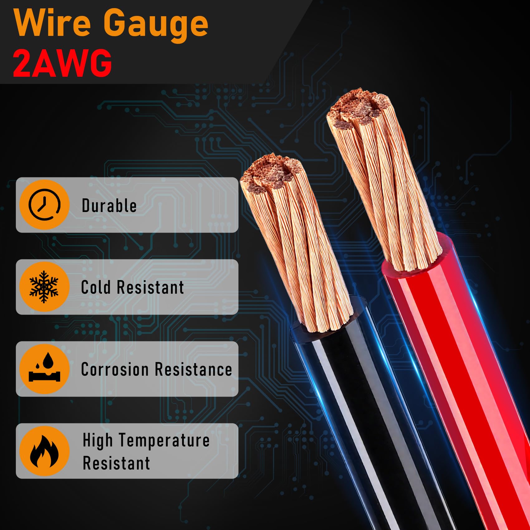 Anrain winch quick-connect plug enables easy installation and removal.