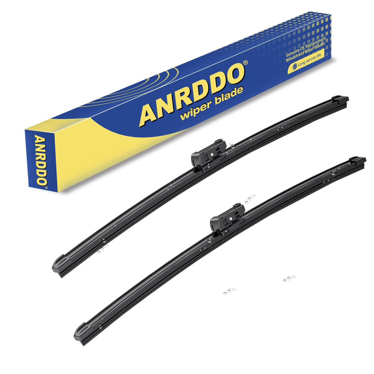 ANRDDO Mazda 6 left 24-inch wiper blade for clear rain visibility