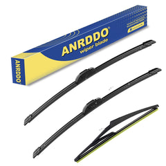 ANRDDO Nissan Rogue 26-inch wiper blade for clear rain visibility