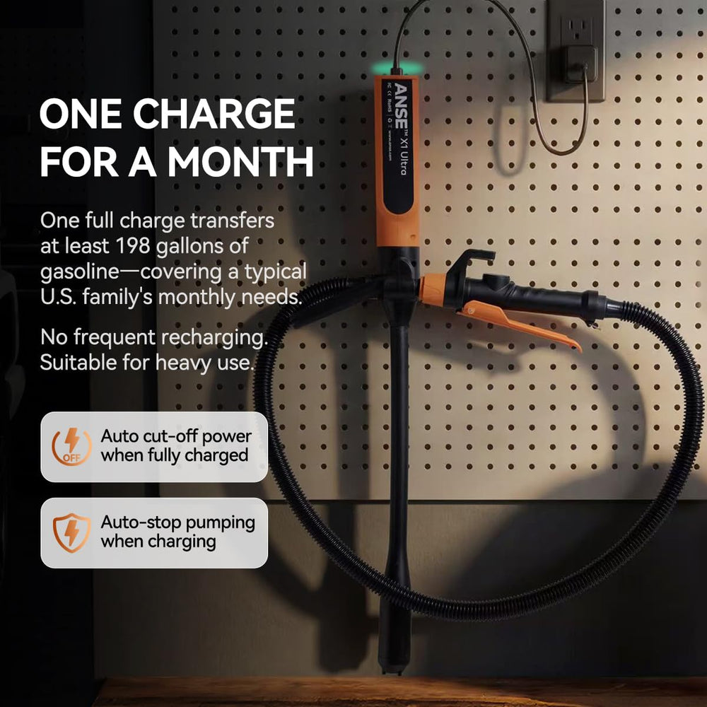 ANSE X1 Ultra battery-powered unit delivers extended runtimes between charges.