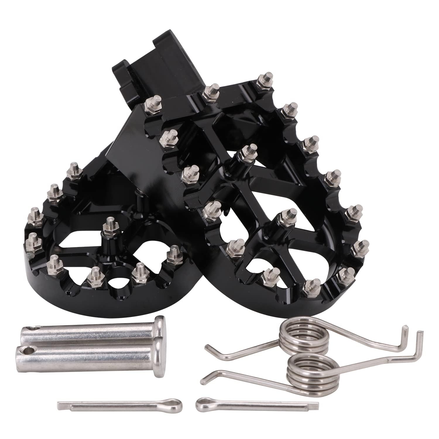 AnXin CNC aluminum foot pegs in 7075 alloy for strength and corrosion resistance