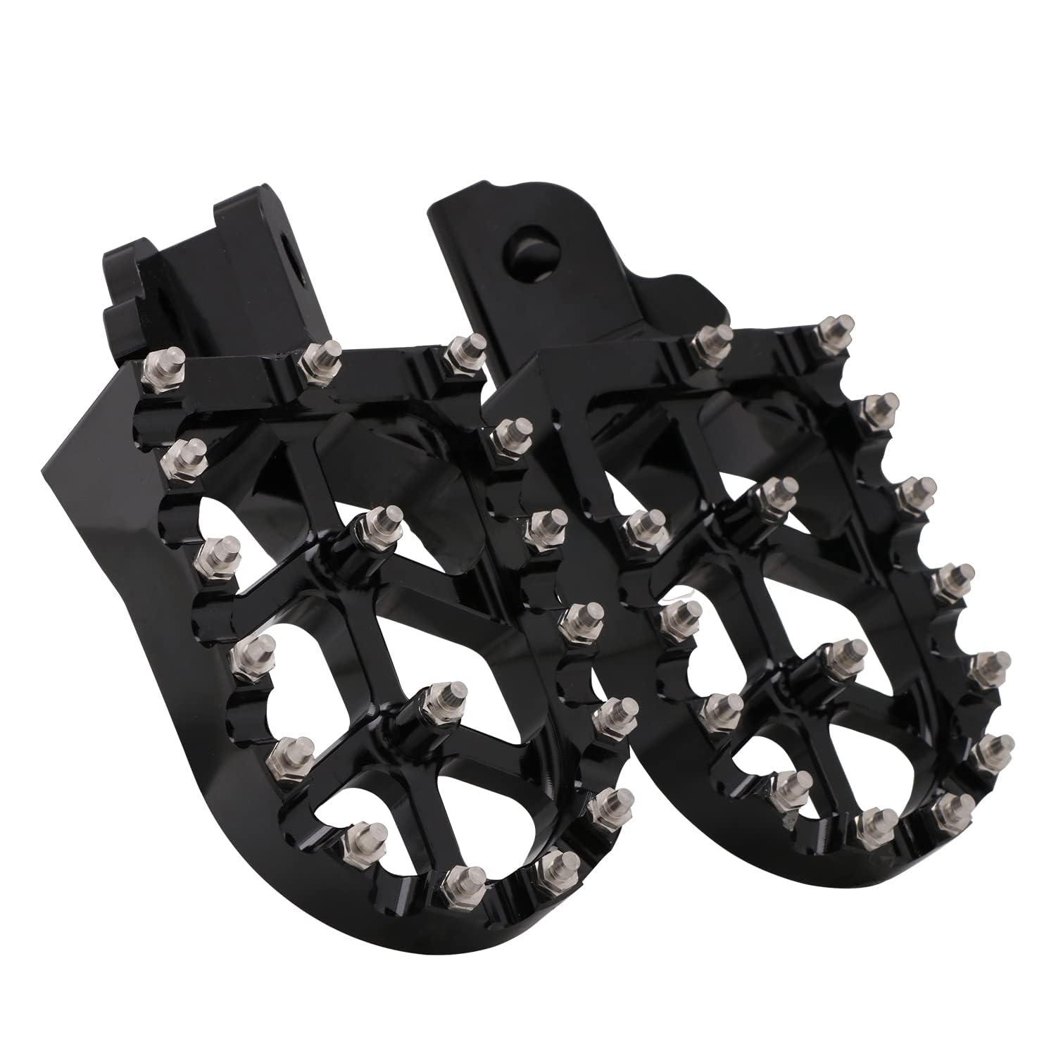AnXin wider platform dirt bike foot pegs improve footing and comfort