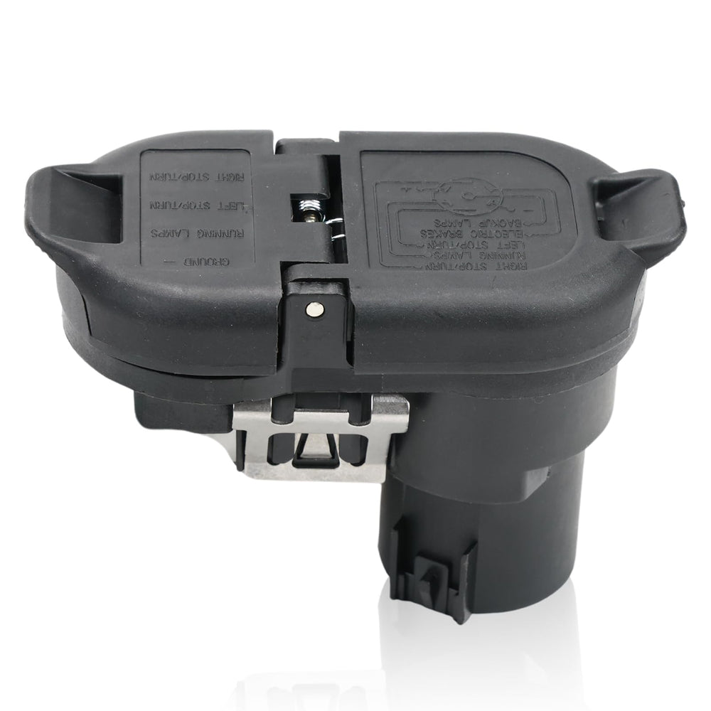 Anlseiod trailer harness close-up showing precise fit for stable signals