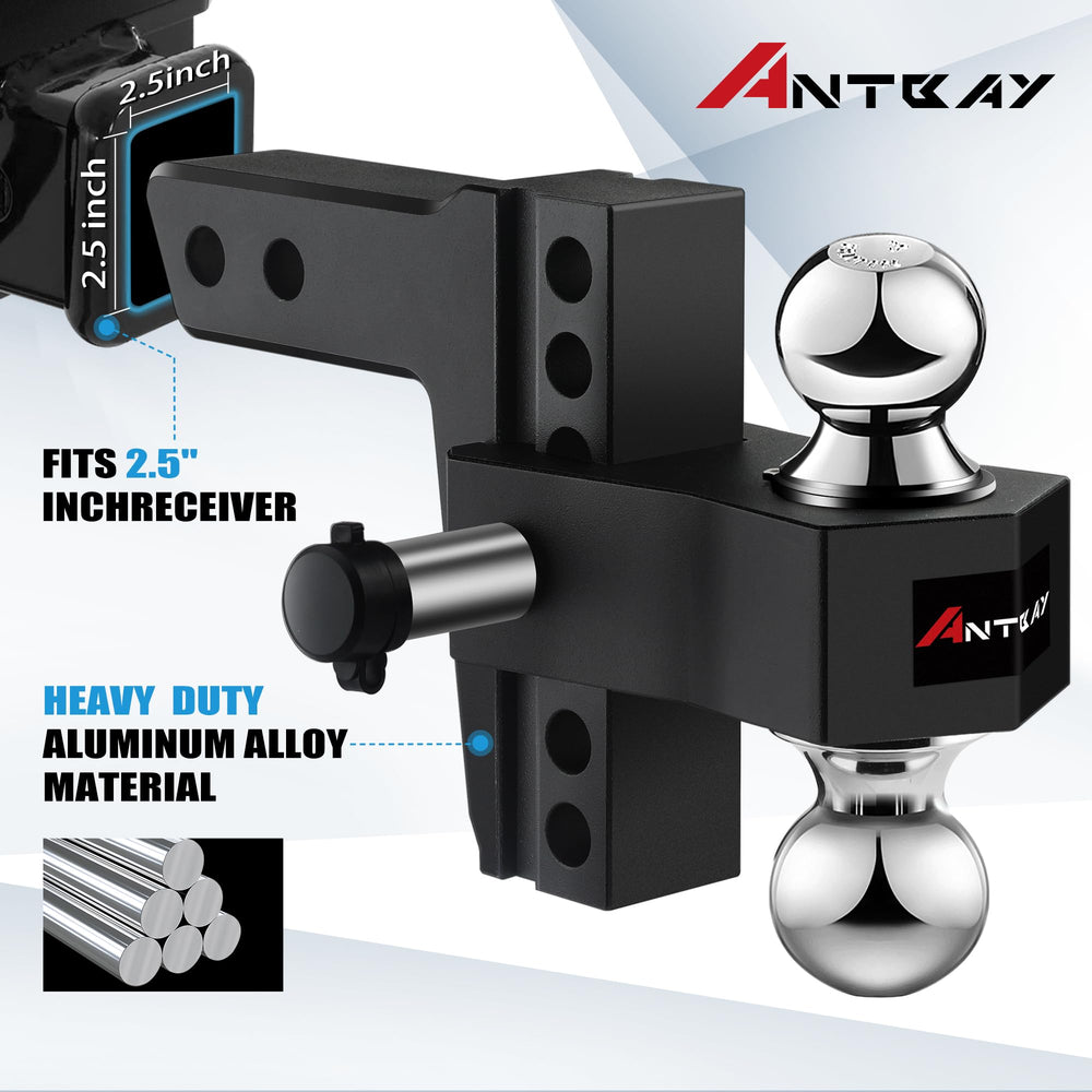 ANTbay aluminum hitch body highlighting corrosion-resistant construction