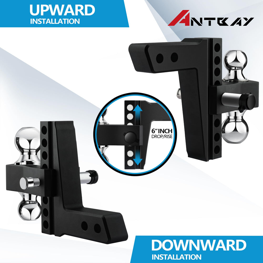 ANTbay chrome-plated locking pins protecting connections from dust and wear.