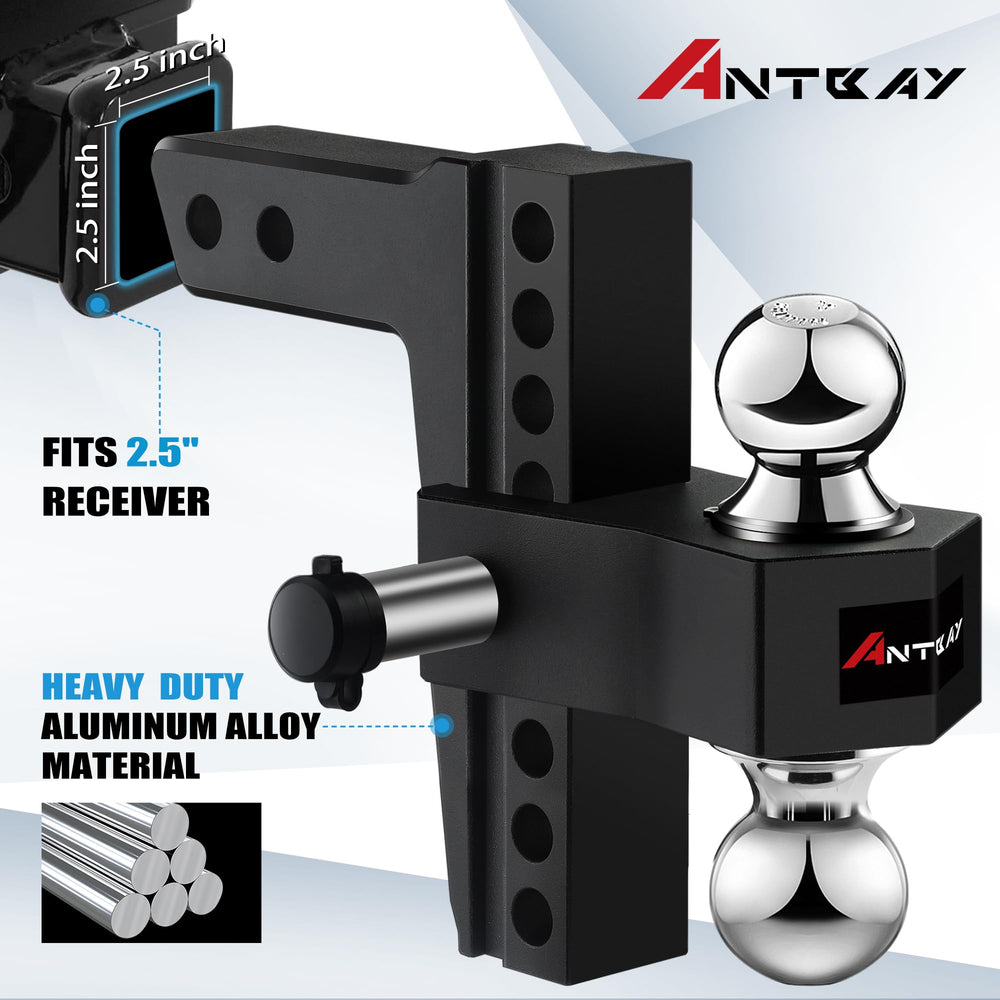 ANTbay dual-ball design with chrome pins ready for quick ball changes.