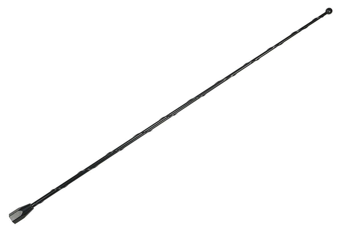 AntennaMastsRus 15-inch black tapered antenna for Silverado 1500 enhances rugged style and reception