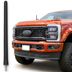 AntennaMastsRus Ford F-250 short antenna with copper coil for clearer reception