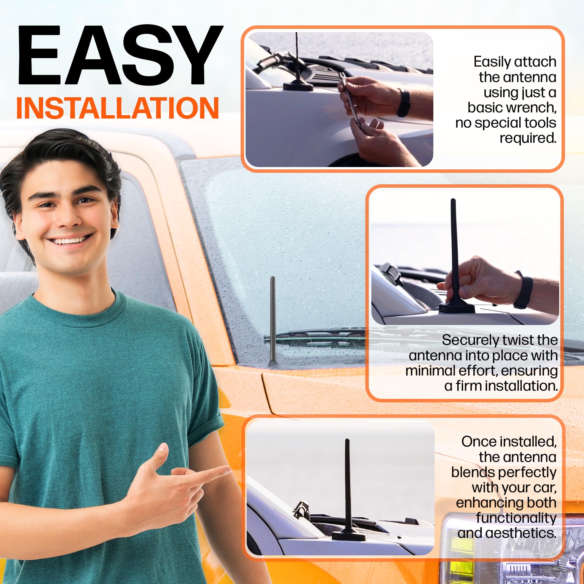 AntennaMastsRus premium USA craftsmanship ensures reliable, long-lasting replacement