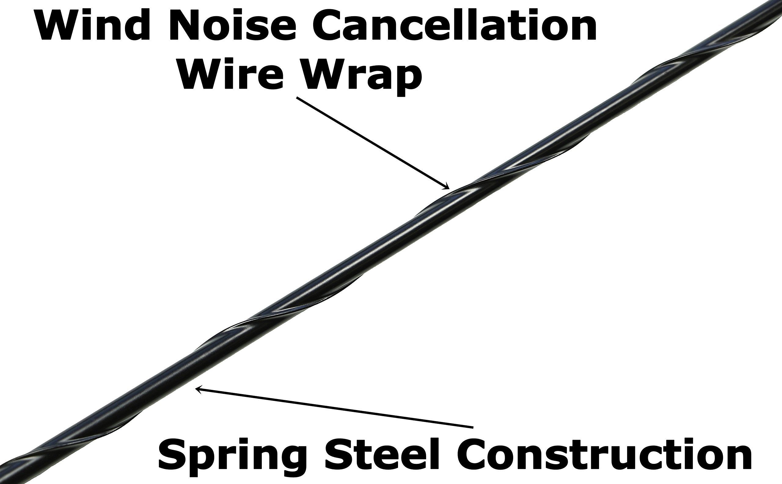 AntennaMastsRus spring steel construction resists bending for lasting performance