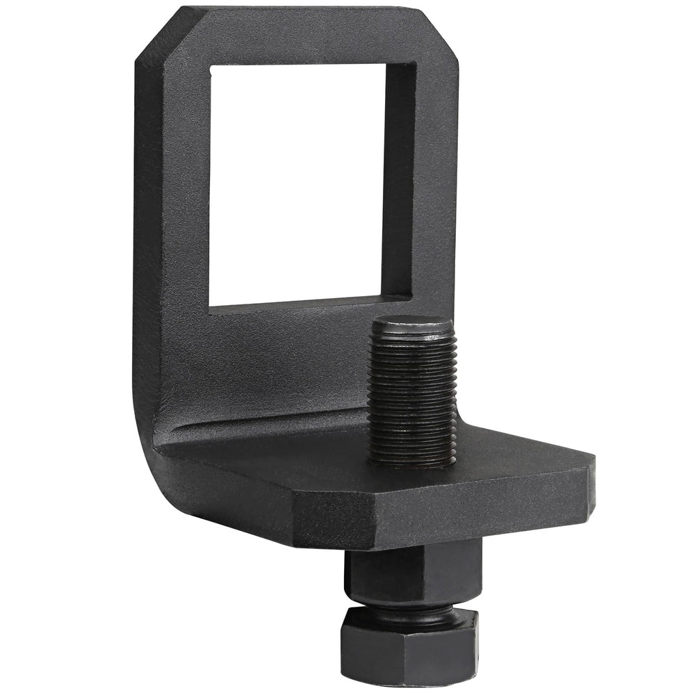 Antivanl anti rattle hitch tightener in receiver reduces wobble for smoother towing