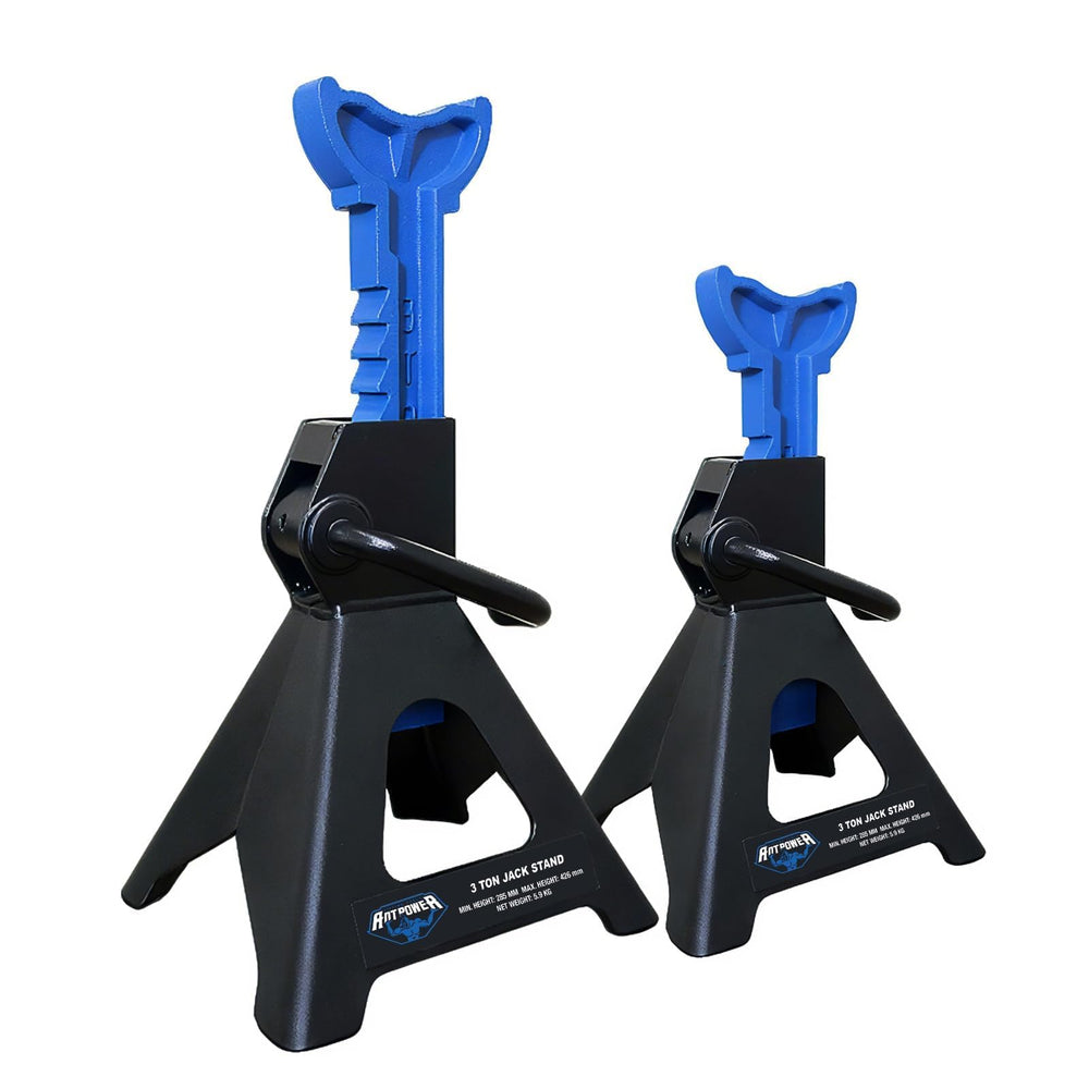 ANTPOWER jack stand base front view for steady garage lifting