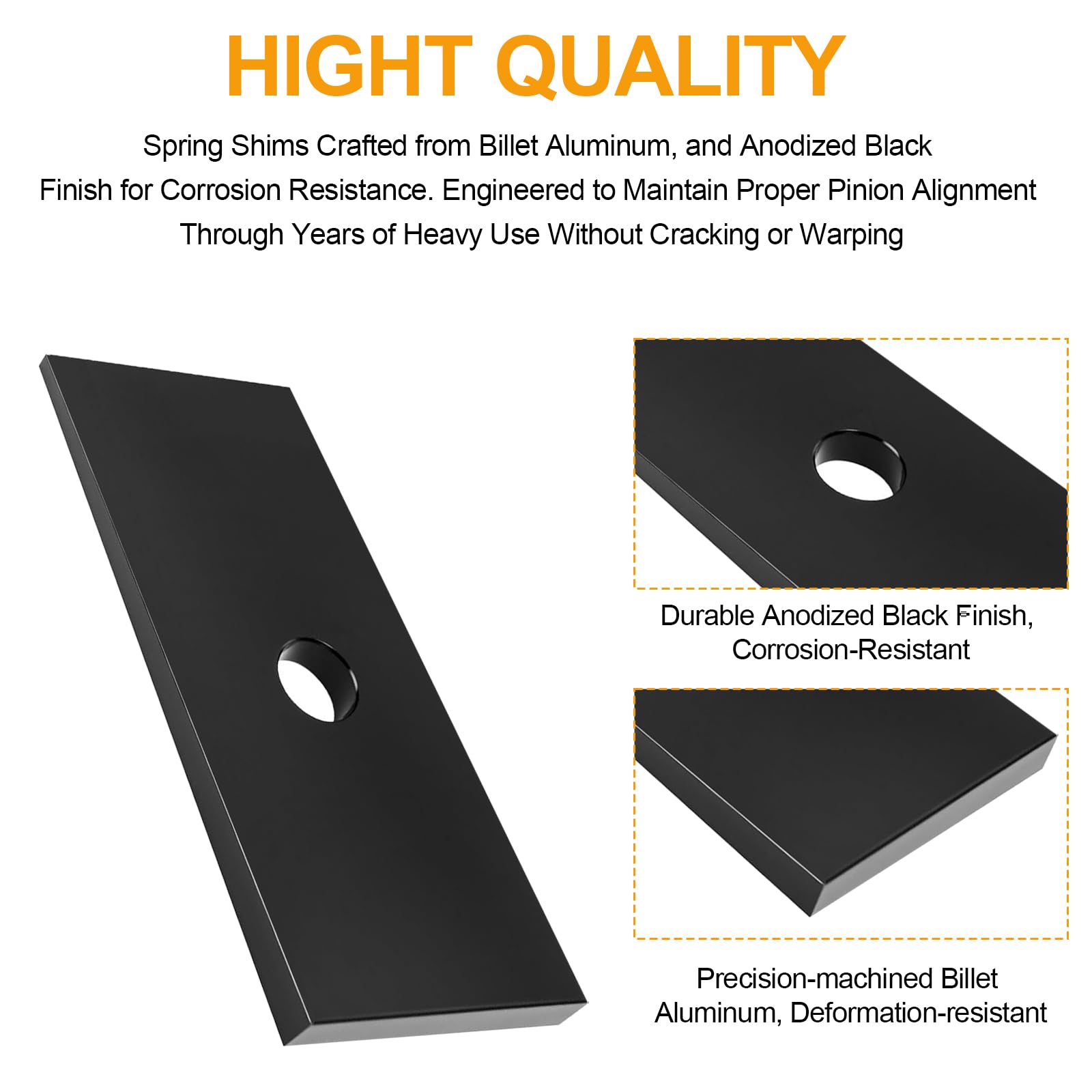 Antrys 2.5° shim reduces driveline vibration for smoother operation