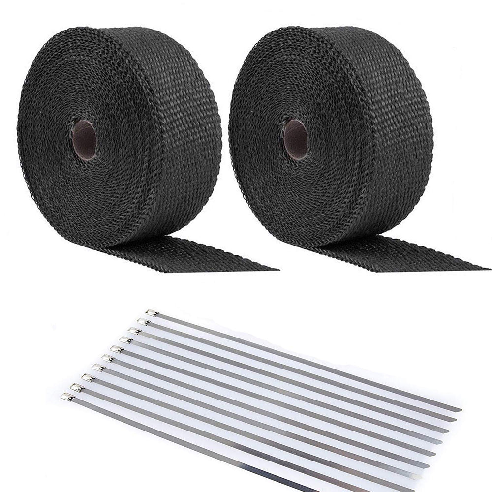 ANTS PART heat wrap roll 50ft shows high-temp protection for exhaust systems
