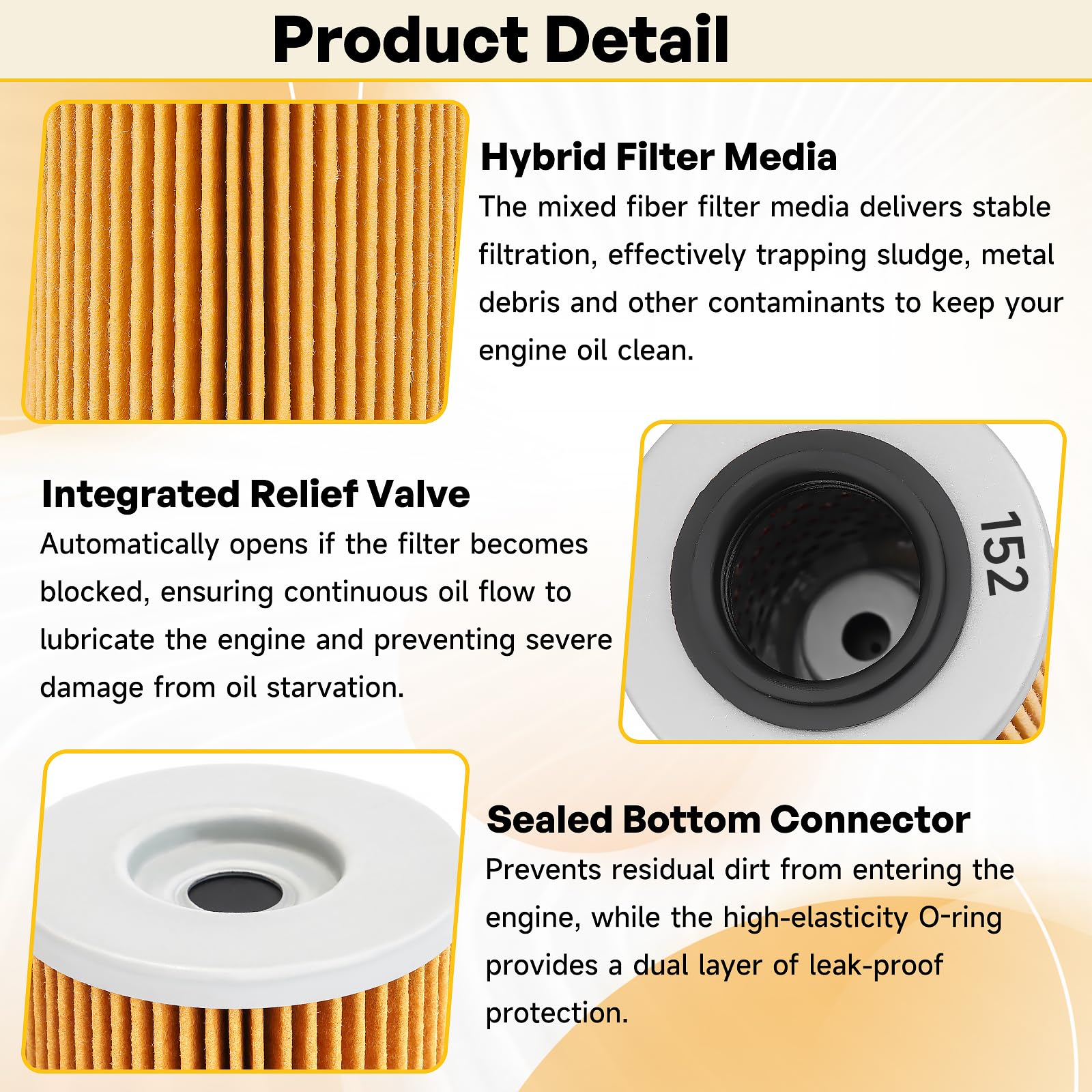 ANWTOTU 0800-014003 O-ring close-up demonstrates high-quality sealing.