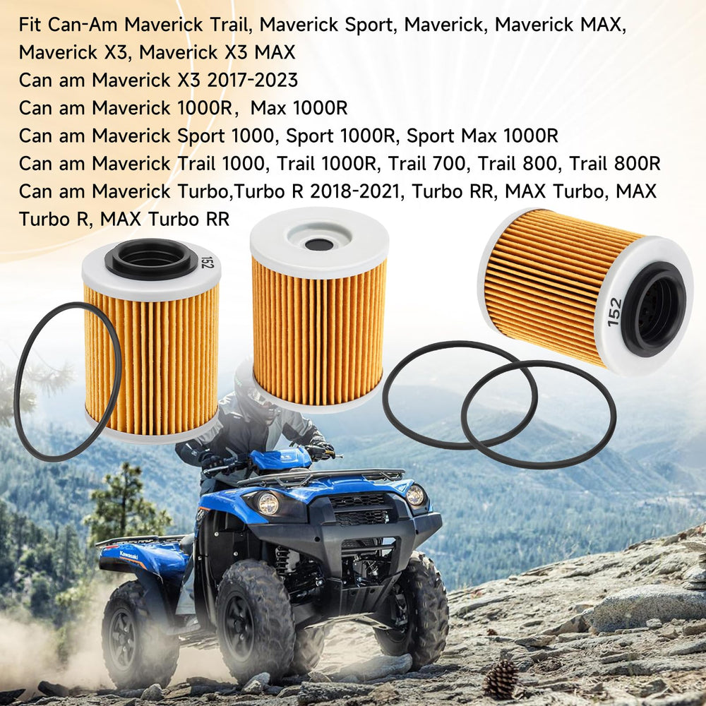 Direct replacement feel with ANWTOTU oil filter for precise sizing.
