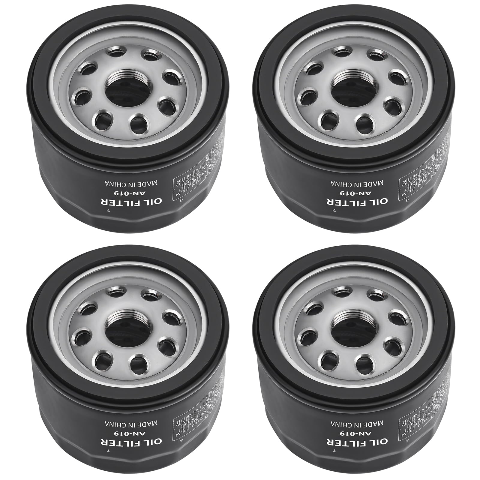 ANWTOTU oil filter 49065-0721 pack for Kawasaki engines, reliable filtration.