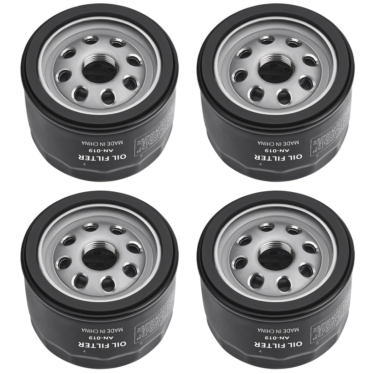 ANWTOTU oil filter 49065-0721 pack for Kawasaki engines, reliable filtration.