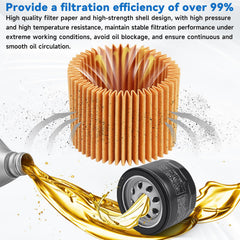 ANWTOTU filtration and dust-removal helps smoother engine operation.