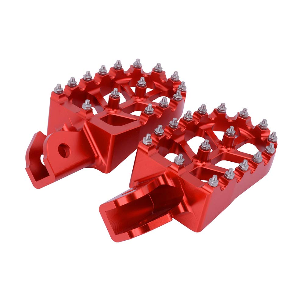 AnXin foot pegs featuring Y-bridge design for stability.