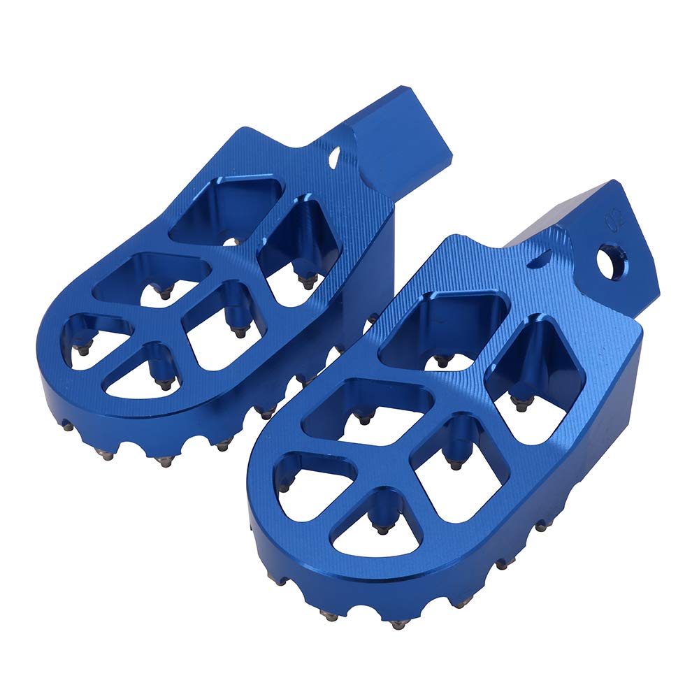 AnXin blue foot pegs with Y-bridge structure for extra strength.