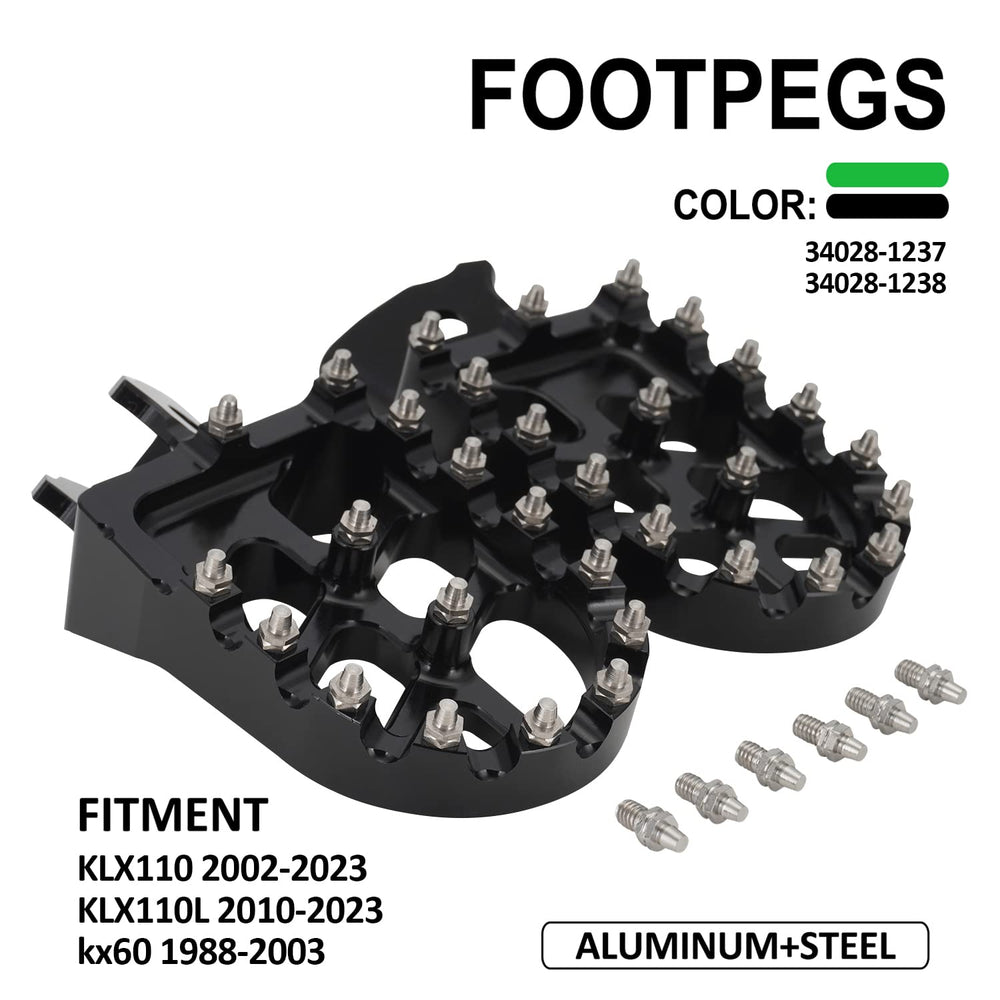AnXin foot pegs CNC machined for precise fit and durability