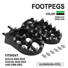 AnXin foot pegs CNC machined for precise fit and durability