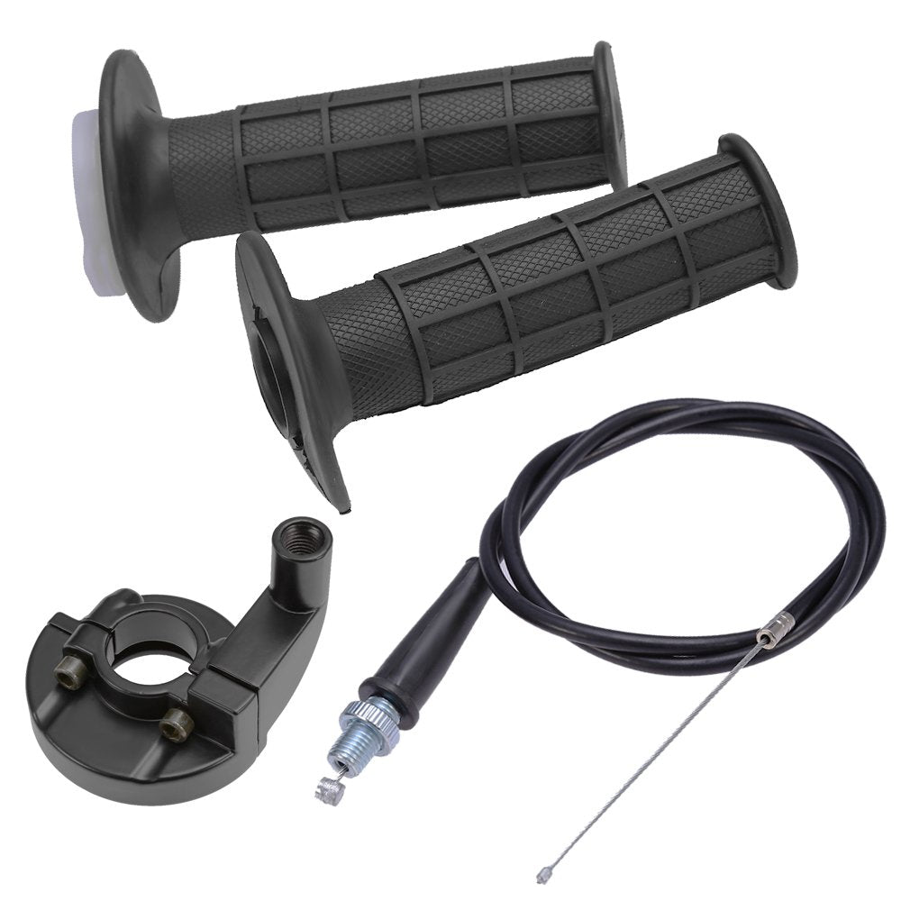 39-inch throttle cable detail enabling flexible routing on 7/8-inch bars.