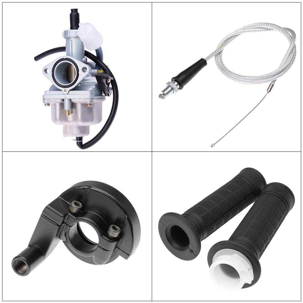 Anxingo XR100R carburetor replacement for smooth throttle response.