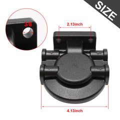 Anxingo bracket side view highlighting inlet and outlet flexibility for layout