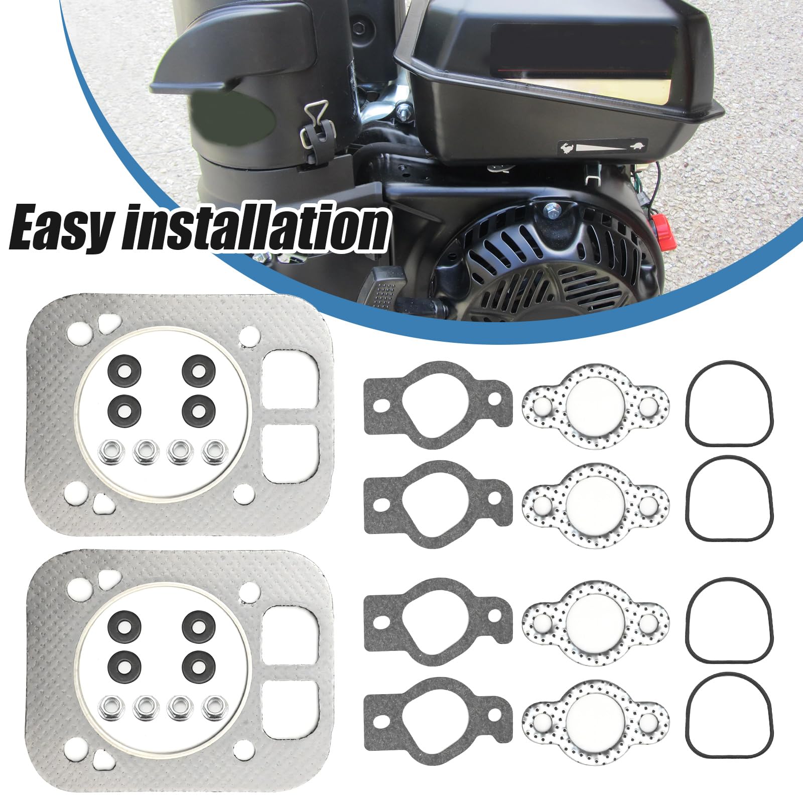 Anxingo Kohler compatible gasket kit fits multiple CH models.