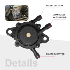 Anxingo lawn-tractor fuel pump fit image highlights versatile replacement.