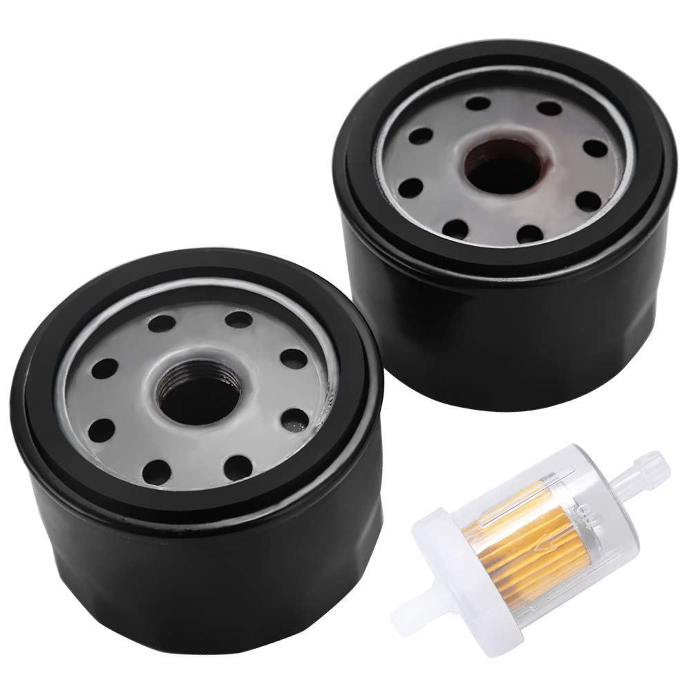 Anxingo 2-pack oil filter for Kawasaki FR600V keeps engine clean and protected