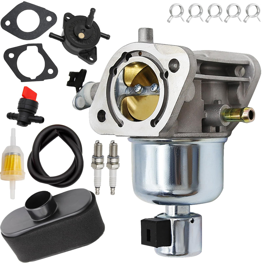 Anxingo packaged carburetor full kit includes filters and gaskets for complete replacement.