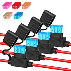 Anyongora front view pack showing 4 holders and fuse kit benefit waterproof protection