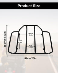 Aochuang four-point mounting system keeps the rack stable on rough roads