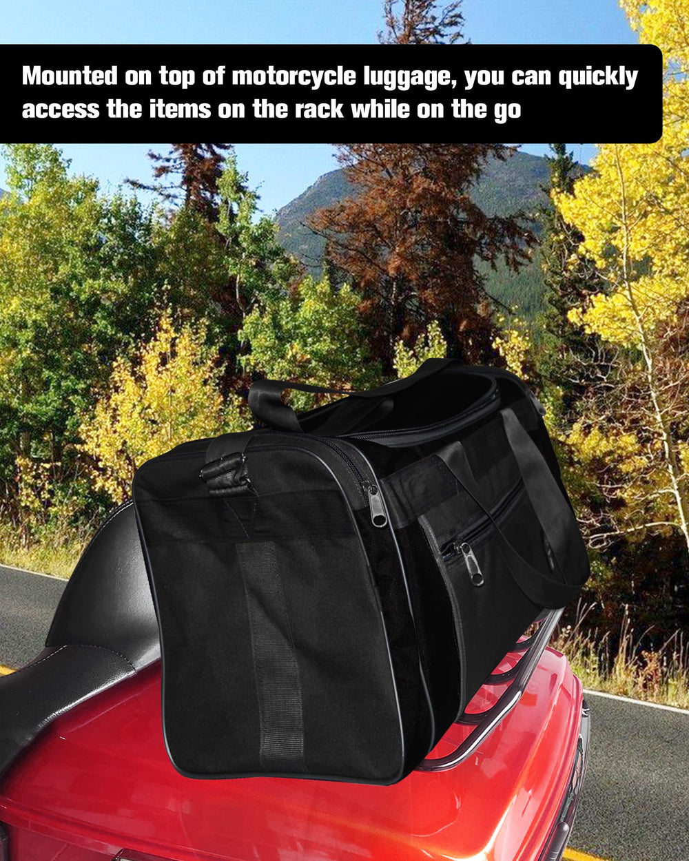 Aochuang luggage rack provides on-the-go access to items during trips