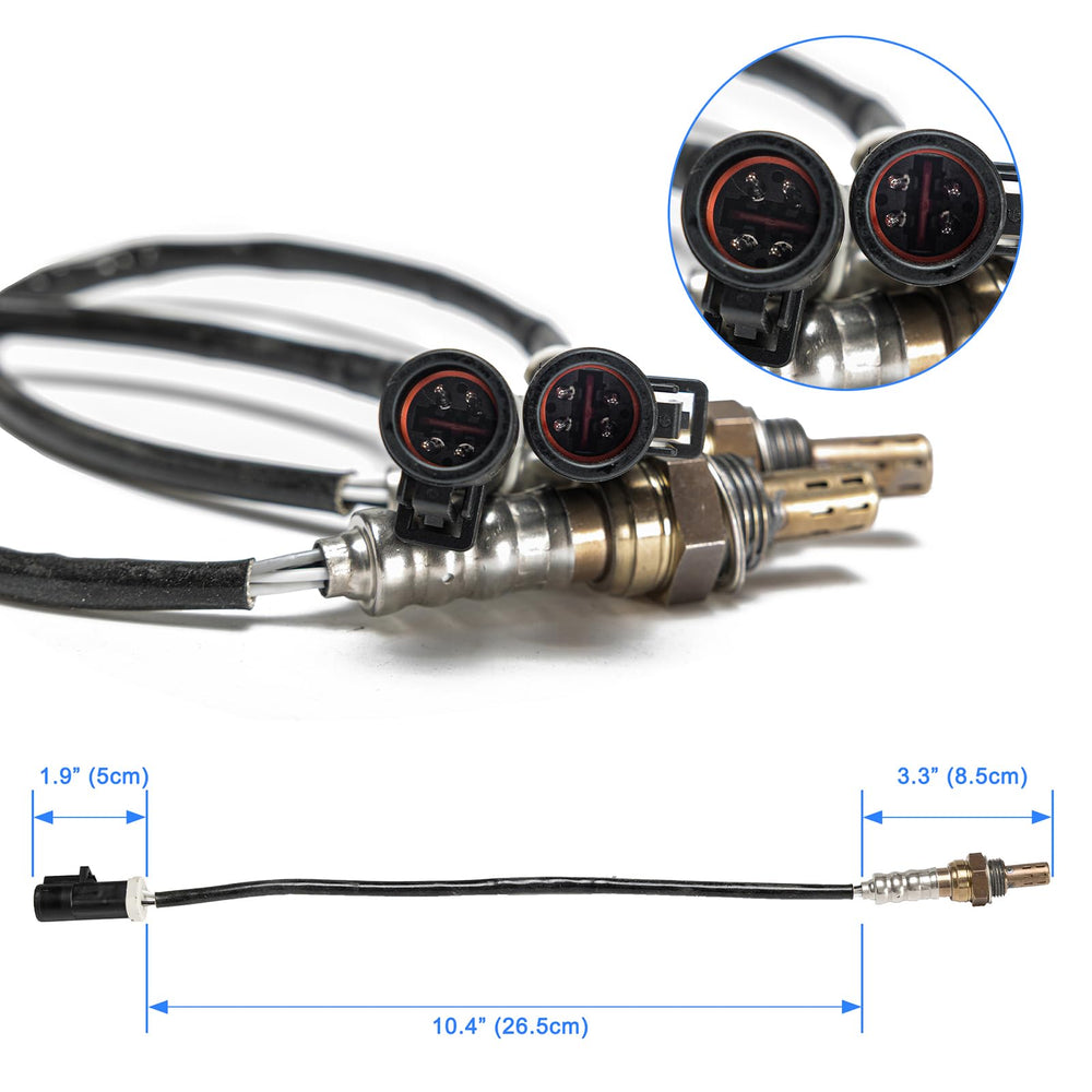 Aoerzn 2pc oxygen sensor pack enables quick replacement and proper engine management
