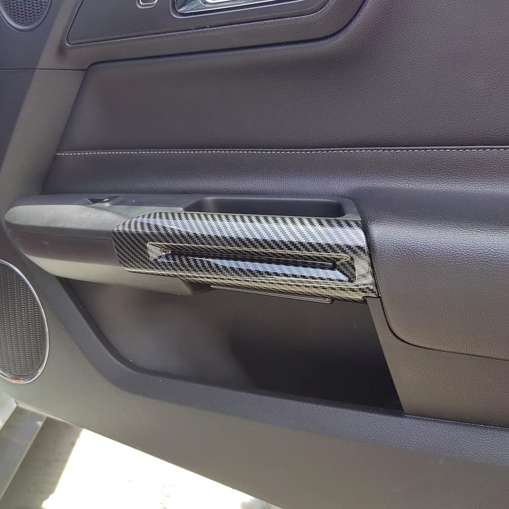 AOKIO Mustang carbon-style finish detail adds refined interior appearance.
