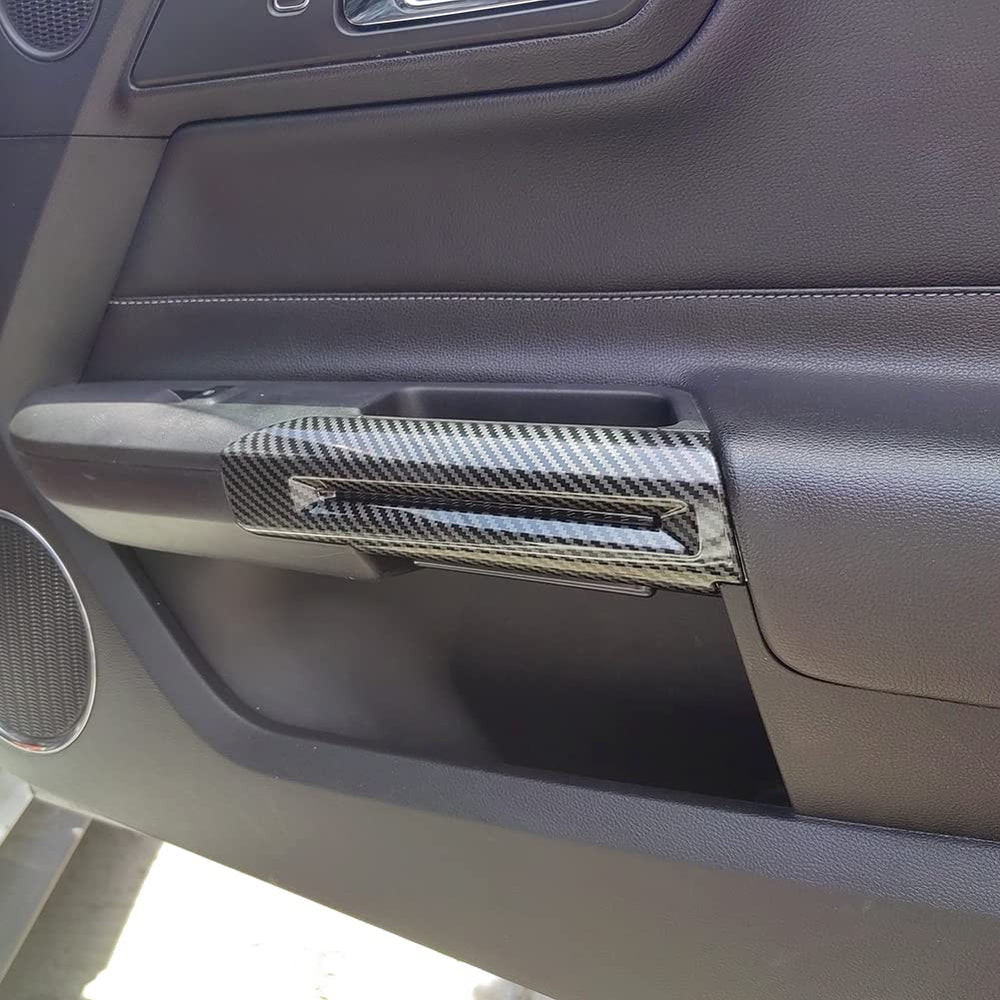 AOKIO Mustang carbon-style finish detail adds refined interior appearance.