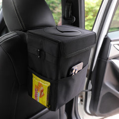 AOKJOY car garbage bin waterproof material helps quick cleanups and dry interiors
